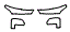Headlamp and Fog Lamp Kit pattern for the 2024 Chevrolet Traverse Limited (Previous Generation)