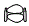 Headlamp and Fog Lamp kit pattern for the 2002 Maserati Coupe