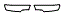 Headlamp Kit pattern for the 2026 RAM 1500