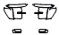 Headlamp and Fog Lamp Kit pattern for the 2024 Ford F-150