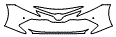 Bumper Kit pattern for the 2019 Toyota Camry Hybrid
