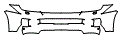 Bumper Kit pattern for the 2012 Toyota LandCruiser