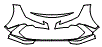 Bumper Kit pattern for the 2021 Toyota Avalon