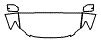 Hood, Fender and Mirror Kit pattern for the 2005 Toyota Avalon
