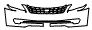 Grille and Bumper Kit pattern for the 2005 Toyota Avalon