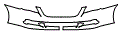 Bumper Kit pattern for the 2008 Toyota Avalon