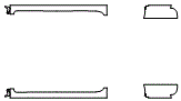 Rocker Panel Kit pattern for the 2011 Toyota Avalon