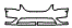 Bumper Kit pattern for the 2001 Toyota Corolla