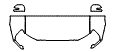 Hood, Fender and Mirror Kit pattern for the 2014 Toyota Tacoma
