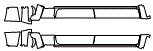 Rocker Panel pattern for the 2014 Toyota Tacoma