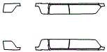 Rocker Panel Kit pattern for the 2019 Toyota Tacoma