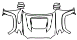 Full Hood, Fender and Mirror Kit pattern for the 2019 Toyota Tacoma
