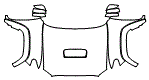 Full Hood, Fender and Mirror Kit pattern for the 2019 Toyota Tacoma
