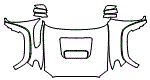 Full Hood, Fender and Mirror Kit pattern for the 2019 Toyota Tacoma