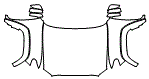 Full Hood, Fender and Mirror Kit pattern for the 2019 Toyota Tacoma