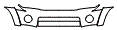 Fender and Bumper Kit pattern for the 2006 Toyota Tacoma