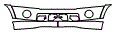 Bumper and Wheel Opening Kit pattern for the 2006 Toyota Tacoma