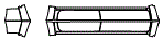 Rocker Panel Kit pattern for the 2006 Toyota Tacoma