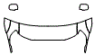 Hood, Fender and Mirror Kit pattern for the 2006 Toyota Tacoma