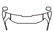 Hood, Fender and Mirror Kit pattern for the 2006 Toyota Tacoma