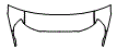 Hood and Fender Kit pattern for the 2006 Toyota Tacoma