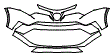 Bumper Kit pattern for the 2016 Toyota RAV4