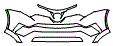 Bumper Kit pattern for the 2016 Toyota RAV4