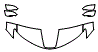 Hood, Fender and Mirror Kit pattern for the 2018 Toyota RAV4