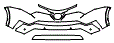 Bumper Kit pattern for the 2016 Toyota RAV4