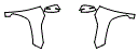 Full Fender and Mirror Kit pattern for the 2019 Toyota RAV4 (Canada Only)