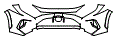 Bumper Kit pattern for the 2025 Toyota RAV4