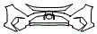 Bumper Kit pattern for the 2025 Toyota RAV4