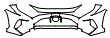 Bumper Kit pattern for the 2025 Toyota RAV4