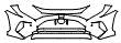 Bumper Kit pattern for the 2025 Toyota RAV4