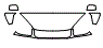 Hood, Fender, Mirror, Grille and Door Handle Kit pattern for the 2004 Toyota RAV4