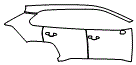 Door and Rear Fender Kit pattern for the 2025 Toyota RAV4