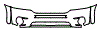 Bumper Kit pattern for the 2004 Toyota RAV4