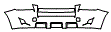 Bumper Kit pattern for the 2011 Toyota RAV4