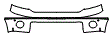 Bumper Kit pattern for the 2008 Toyota Tundra