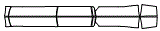 Rocker Panel Kit pattern for the 2008 Toyota Tundra