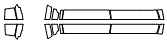 Rocker Panel Kit pattern for the 2008 Toyota Tundra