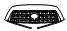 Grille Kit pattern for the 2008 Toyota Sequoia