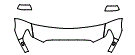 Hood, Fender and Mirror Kit pattern for the 2008 Toyota Sequoia
