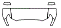 Hood, Fender and Mirror Kit pattern for the 2008 Toyota Tundra