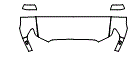 Hood, Fender and Mirror Kit pattern for the 2008 Toyota Sequoia
