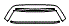 Grille Kit pattern for the 2010 Toyota Tundra