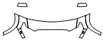Hood, Fender and Mirror Kit pattern for the 2008 Toyota Sequoia