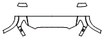 Hood, Fender and Mirror Kit pattern for the 2008 Toyota Sequoia