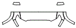 Hood, Fender and Mirror Kit pattern for the 2008 Toyota Sequoia