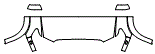 Hood, Fender and Mirror Kit pattern for the 2008 Toyota Sequoia